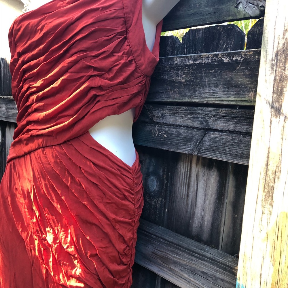 Bebe dress super cut out super hot